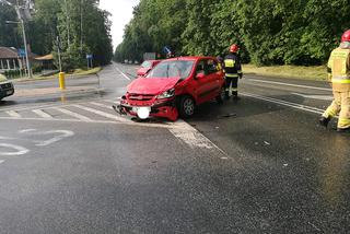 Zderzenie dwóch osobówek na DK 25 w Tryszczynie! [ZDJĘCIA]