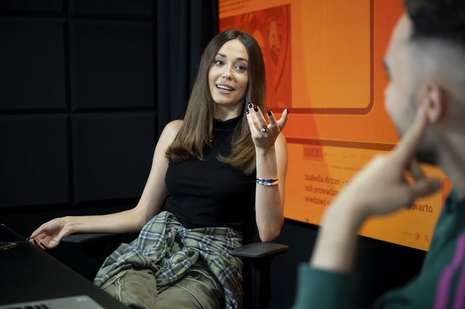 Izabella Krzan w "Gwiazdy przejmują ESKA.pl"