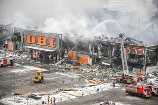 Gigantyczny pożar centrum handlowego w Rosji. Jedna osoba nie żyje, a konstrukcja grozi zawaleniem!