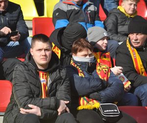 Korona Kielce - Motor Lublin. Kibice na Exbud Arenie