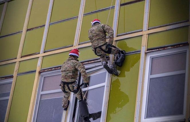 Antyterroryści w szpitalu