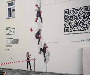 Mural z Aleksandrą Mirosław będzie zmieniony! Trzeba wpisać tam nowy rekord!