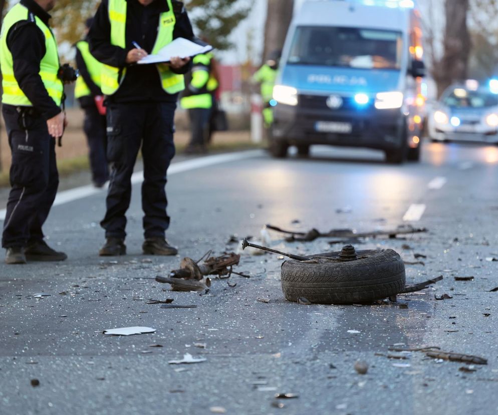 Wypadek w woj. pomorskim. Kierowca ciężarówki nie żyje