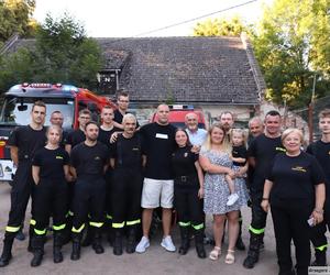 Budda podarował strażakom quada