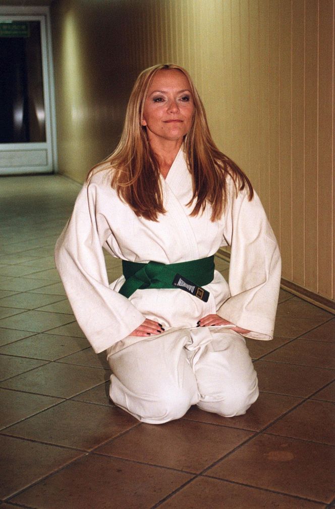 Małgorzata Ostrowska sama wypracowała swój niepodrabialny styl. Dosłownie!