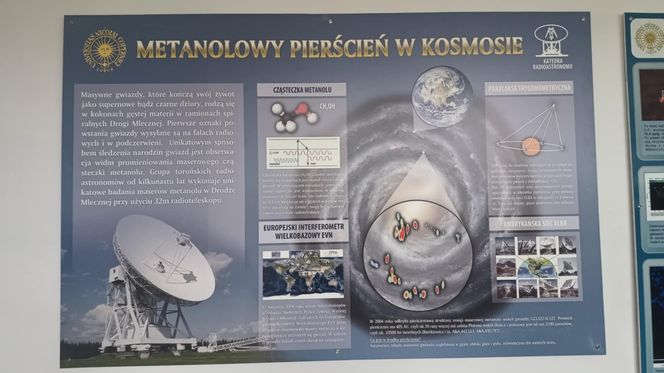 Radioteleskop UMK w Piwnicach w Toruniu