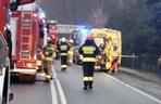 Wypadek na DK 75 w Czchowie