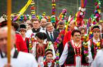 Prezydent Komorowski poświęcił palmę