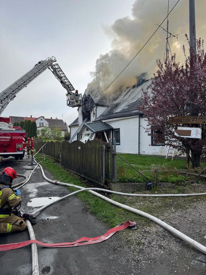 Alarm w Jagodniku. Najpierw wybuch, potem ogień! Są poszkodowani