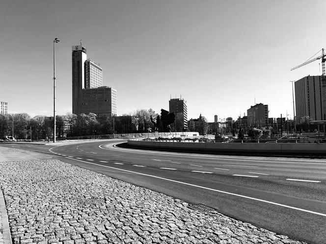 Katowice w czasie pandemii. Wyjątkowe zdjęcia studenta UŚ. Koronawirus na Śląsku 