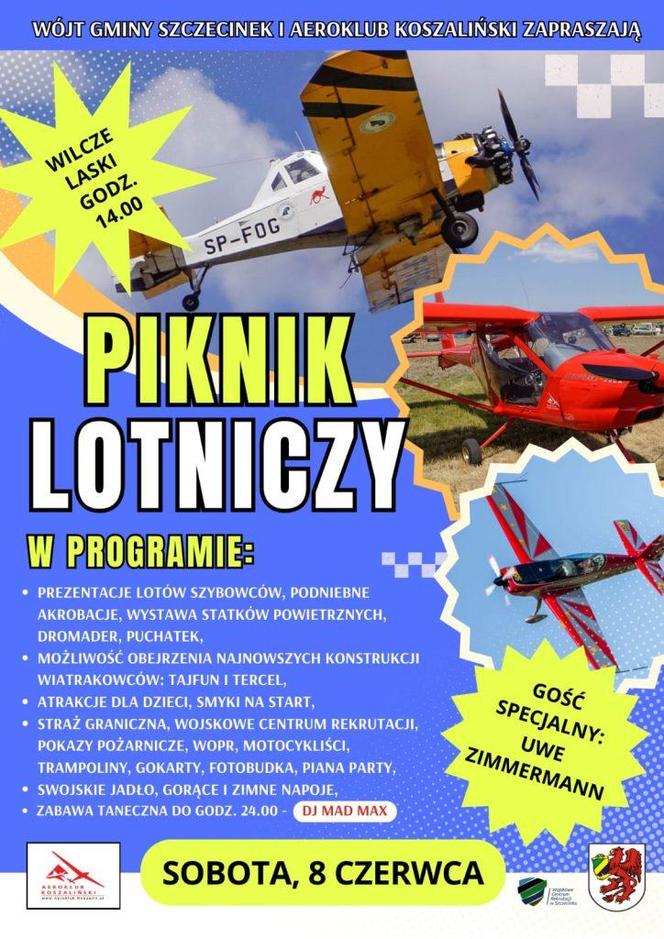 Piknik Lotniczy w Wilczych Laskach. Uwe Zimmermann gościem specjalnym 