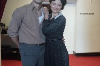 Adriana Kalska (Iza w M jak miłość), Krzysztof Wach na planie filmu Falochron