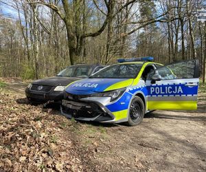 Strzały na odcinku A4! Pijany kierowca staranował radiowóz