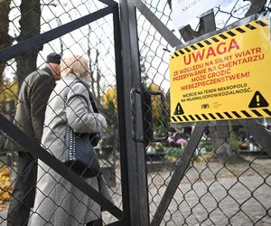 Uroczystości religijne na cmentarzu odwołane. Jest komunikat