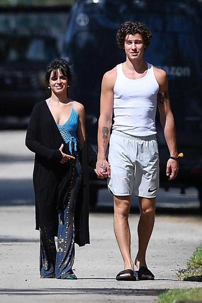 Shawn Mendes i Camila Cabello podczas spaceru po Miami