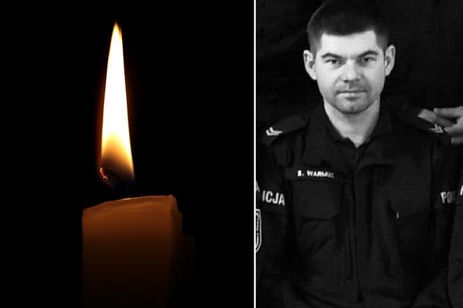 Częstochowa: Nie żyje policjant Sebastian Warmuz