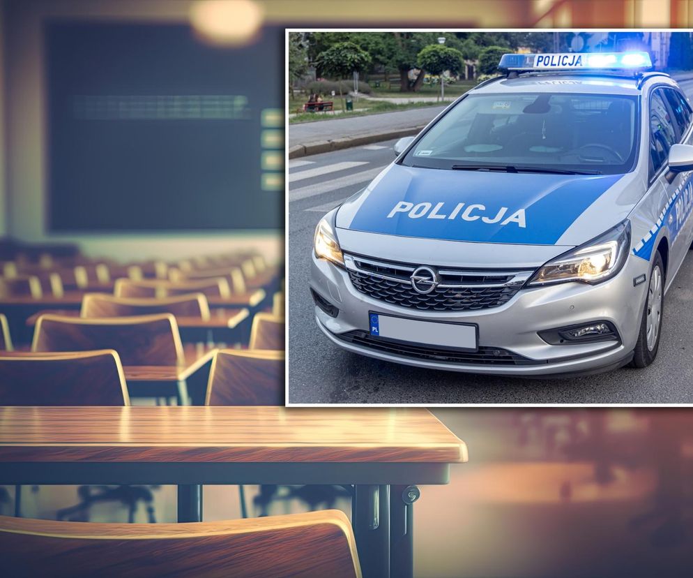 Łużna. Rodzice awanturowali się pod zamknięta szkołą. Na miejscu policja 