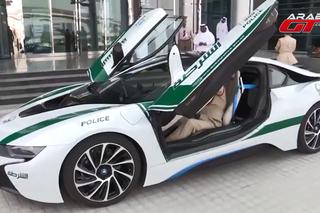 Policyjne BMW i8 - flota marzeń Dubaju ma nowy niesamowity radiowóz - WIDEO