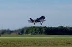 Włoski F-35 startuje z bazy w Malborku