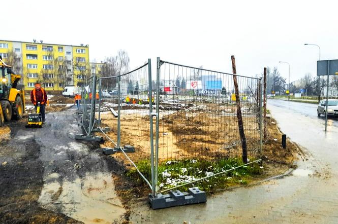 Trwa budowa trasy na Naramowice