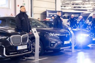 Nowe pojazdy na wyposażeniu policji na Podlasiu