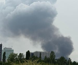 Pożar w Katowicach (26.07.2025)