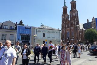 Odsłonięcie tablicy upamiętniającej 100-lecie Cudu nad Wisłą