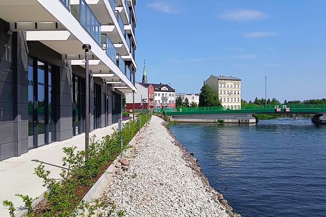 Nowe osiedle i bulwar na Łasztowni
