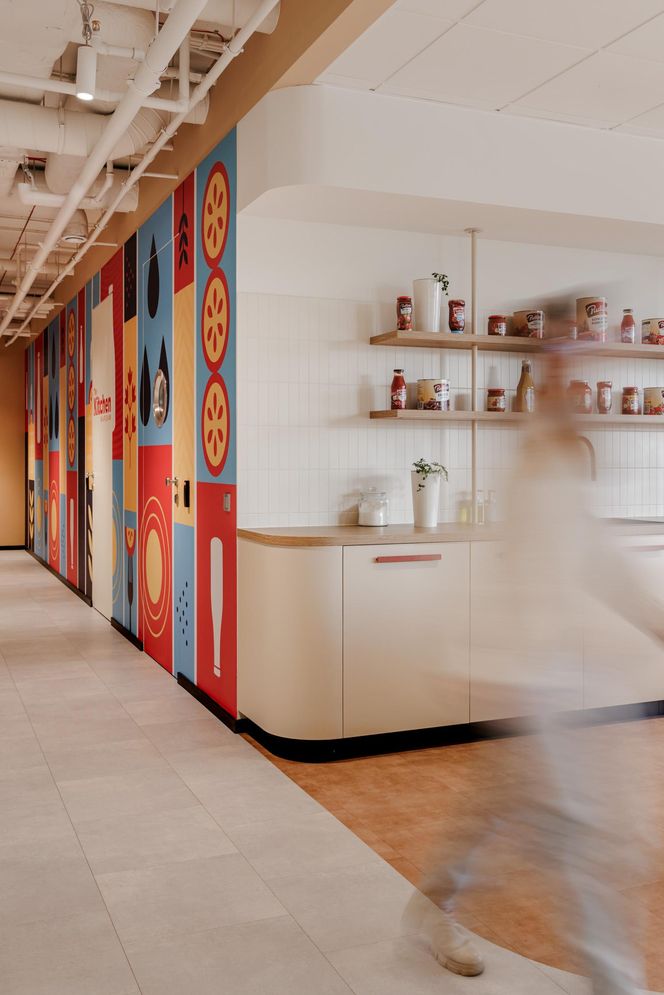 Biuro Kraft Heinz w kompleksie Harmony Office Park na warszawskim Mokotowie