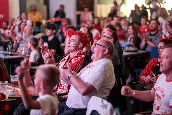 Polska - Arabia Saudyjska w strefie kibica na Stadionie Śląskim