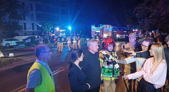 Pożar przy ul. Krańcowej w Poznaniu. Strażacy: "To była trudna noc" [ZDJĘCIA]