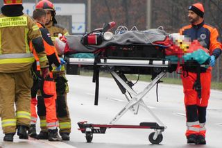 Wypadek na ul.Żołnierskiej