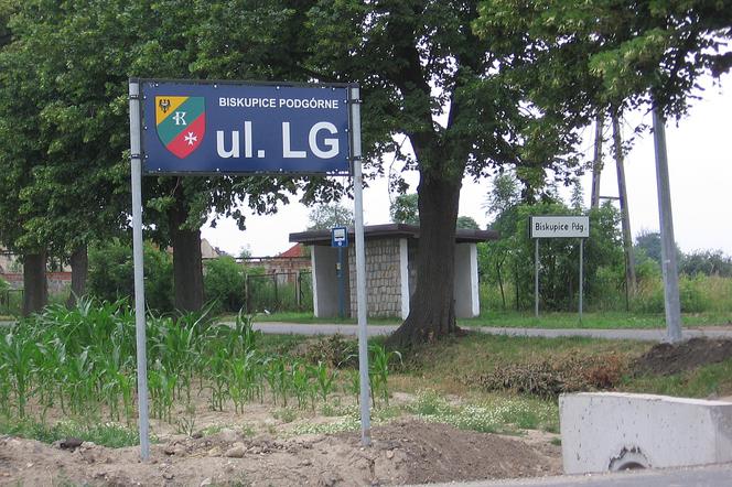 W Biskupicach jest nawet ulica o nazwie LG