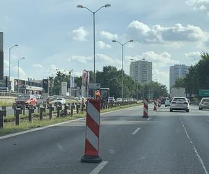 Trasa 86 z Sosnowca do Katowic zakorkowana przez remont