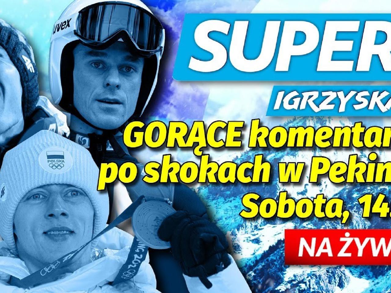 Gorące komentarze po konkursie na skoczni dużej! Specjalny program Super Igrzyska