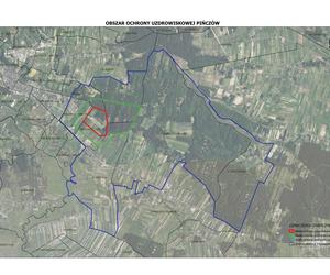 Teren objęty ochroną uzdrowiskową w Pińczowie