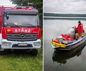 Dramat na jeziorze pod Szczytnem. Poszukiwania trzech nastolatków