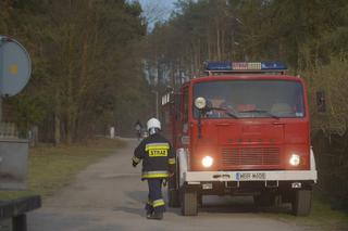 Groźny pożar w Białobrzegach