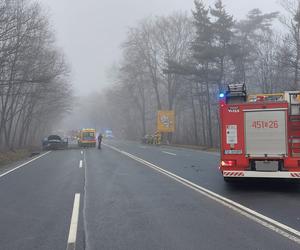 Wypadek na DK 88  w Gliwicach