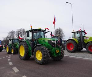 Protest rolników w Podlaskiem. Ciągniki blokują drogi w całym województwie! 