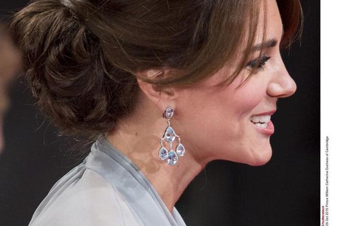 Księżna Kate Middleton i książę William na premierze Spectre, Londyn