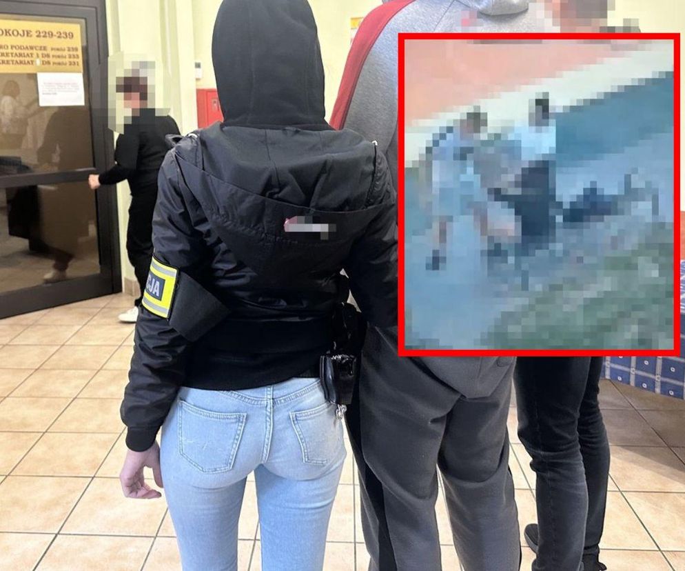 Brutalnie pobita 32-latka. Miała bluzę z Wisłą Kraków. Jest nagranie