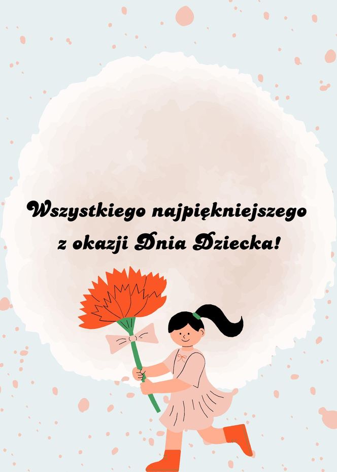 Kartka na Dzień Dziecka dla dorosłych
