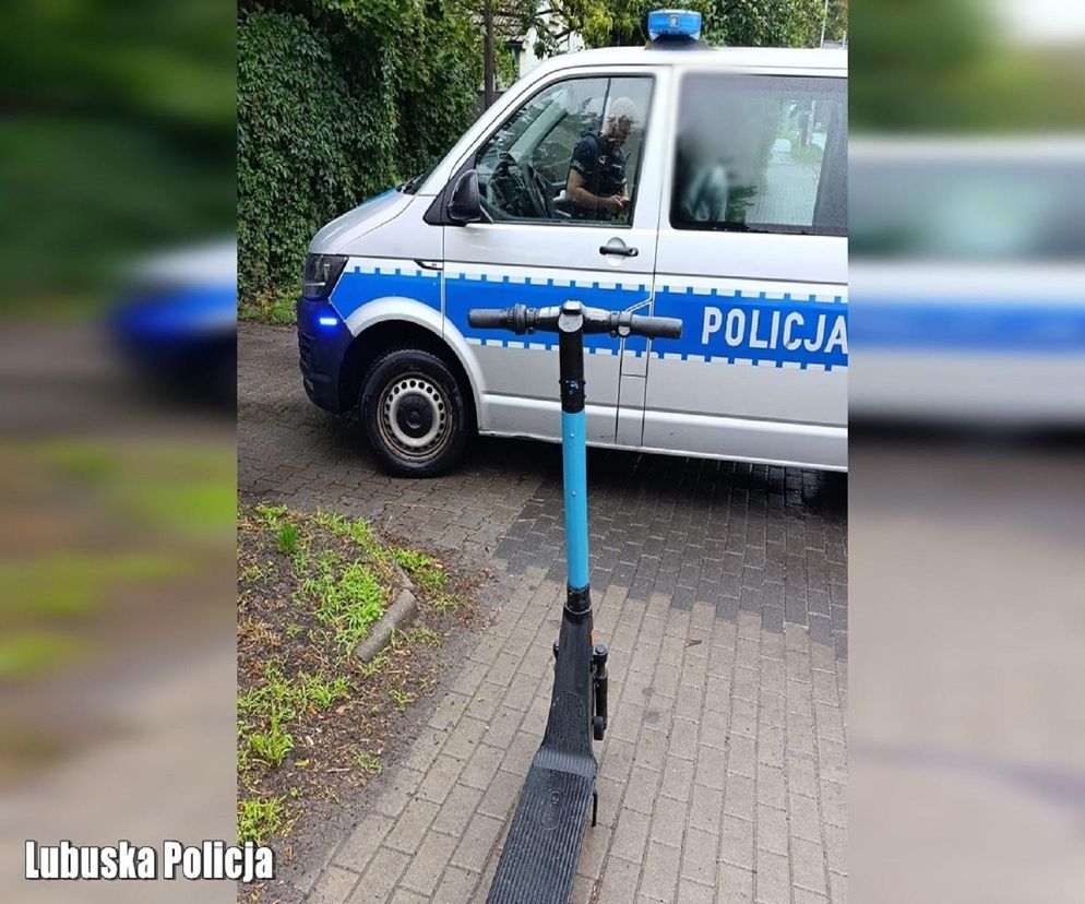 Kierował hulajnogą po spożyciu alkoholu. Pożegnał się z tysiącem złotych!