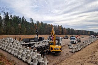 Rozpoczęto napełnianie składów materiałowych w ramach programu „Tarcza Wschód”