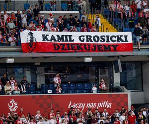 Pożegnanie Kamila Grosickiego na meczu Polska - Mołdawia