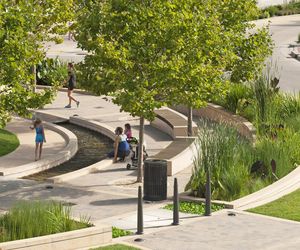  Uptown Normal’s Circle Fountain, Illinois, USA