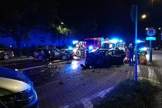 Wypadek w Gliwicach. Pięć osób ciężko rannych przy stacji BP