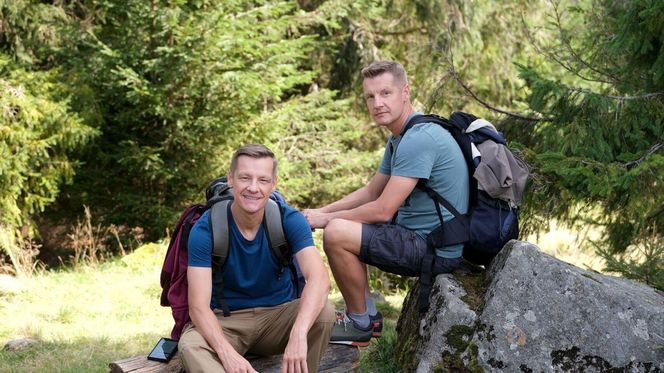 	M jak miłość odc. 1828.  Piotrek (Marcin Mroczek), Paweł (Rafał Mroczek)