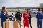 Powitanie Sławosza Uznańskiego-WIśniewskiego w Kolonii